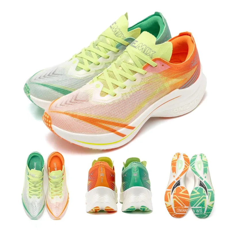 Ultralight Carbon Plate Marathon Shoes - Shock-Absorbing
