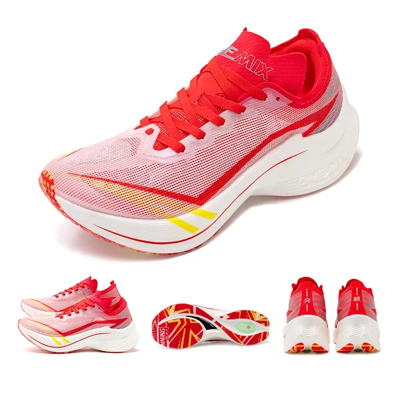 Ultralight Carbon Plate Marathon Shoes - Shock-Absorbing