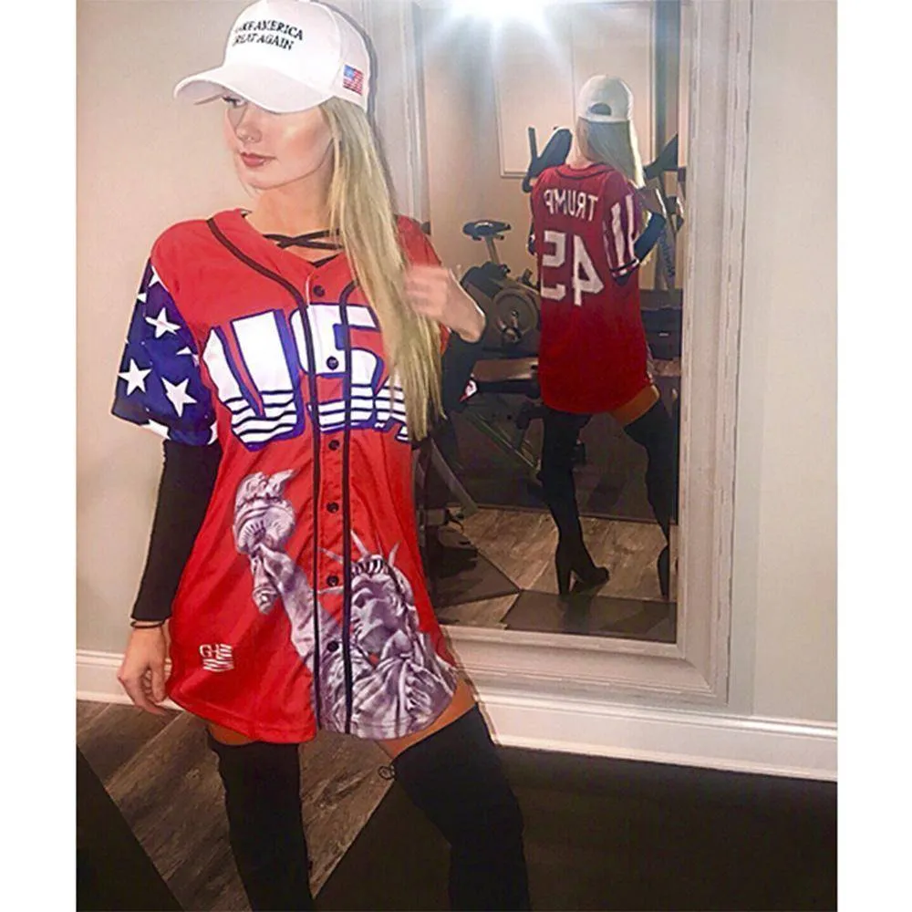 USA Liberty Baseball Jersey