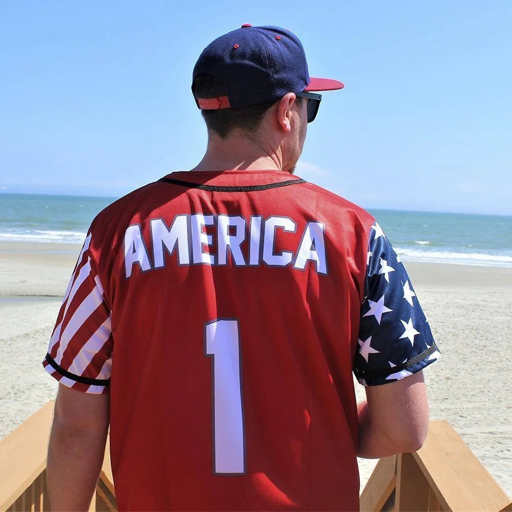USA Liberty Baseball Jersey