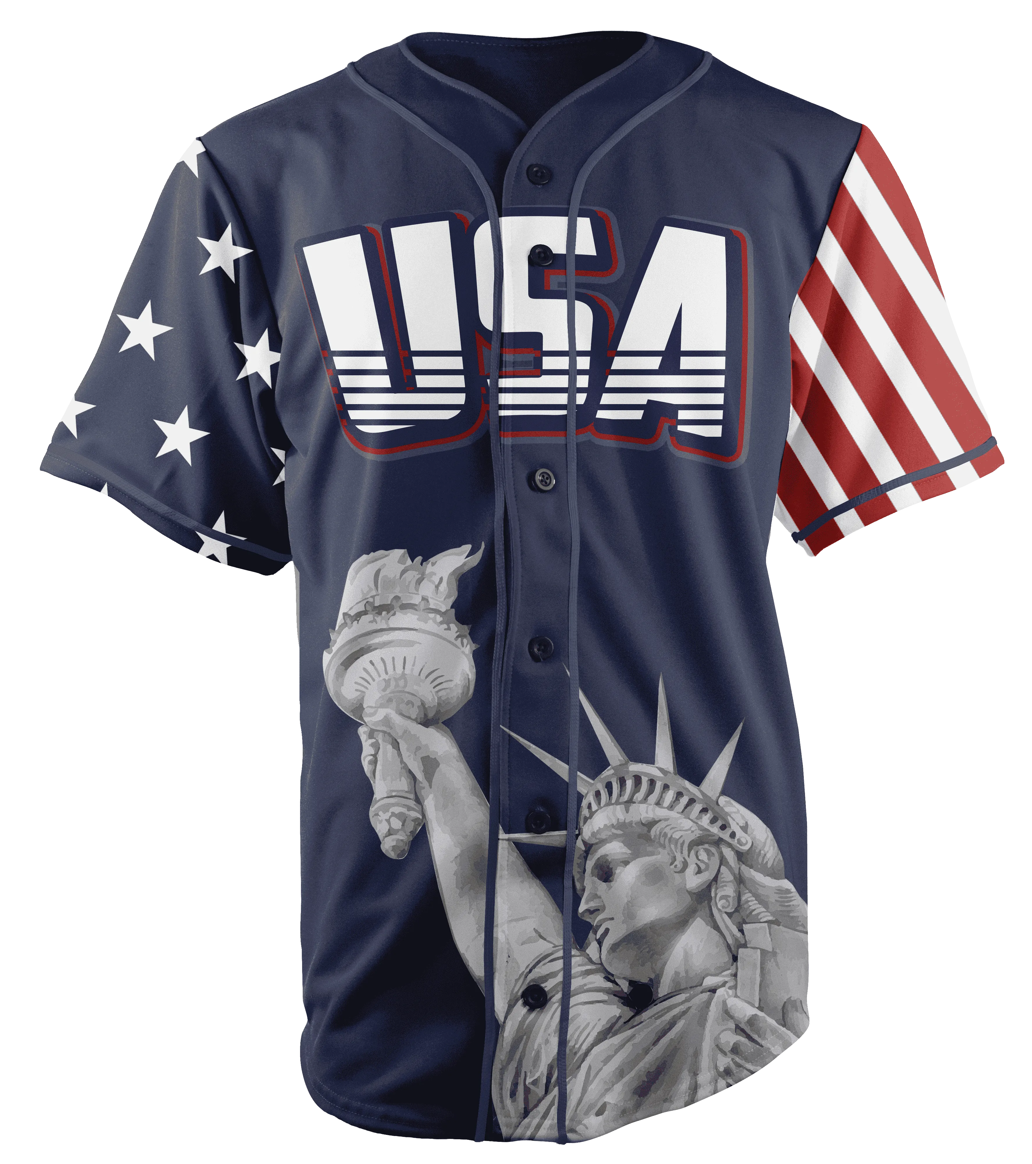 USA Liberty Baseball Jersey