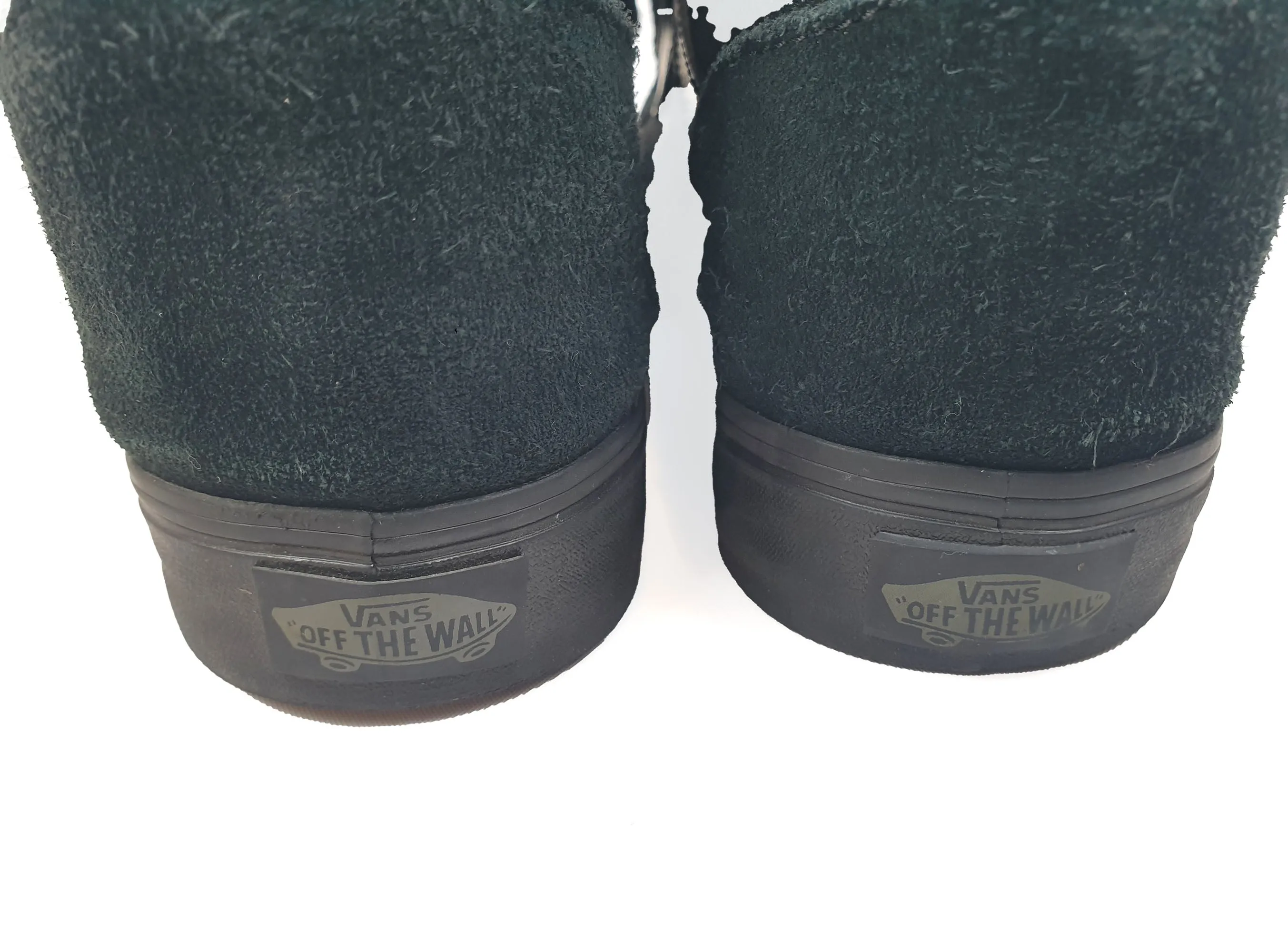 Vans black wedge high top shoes size 10.5