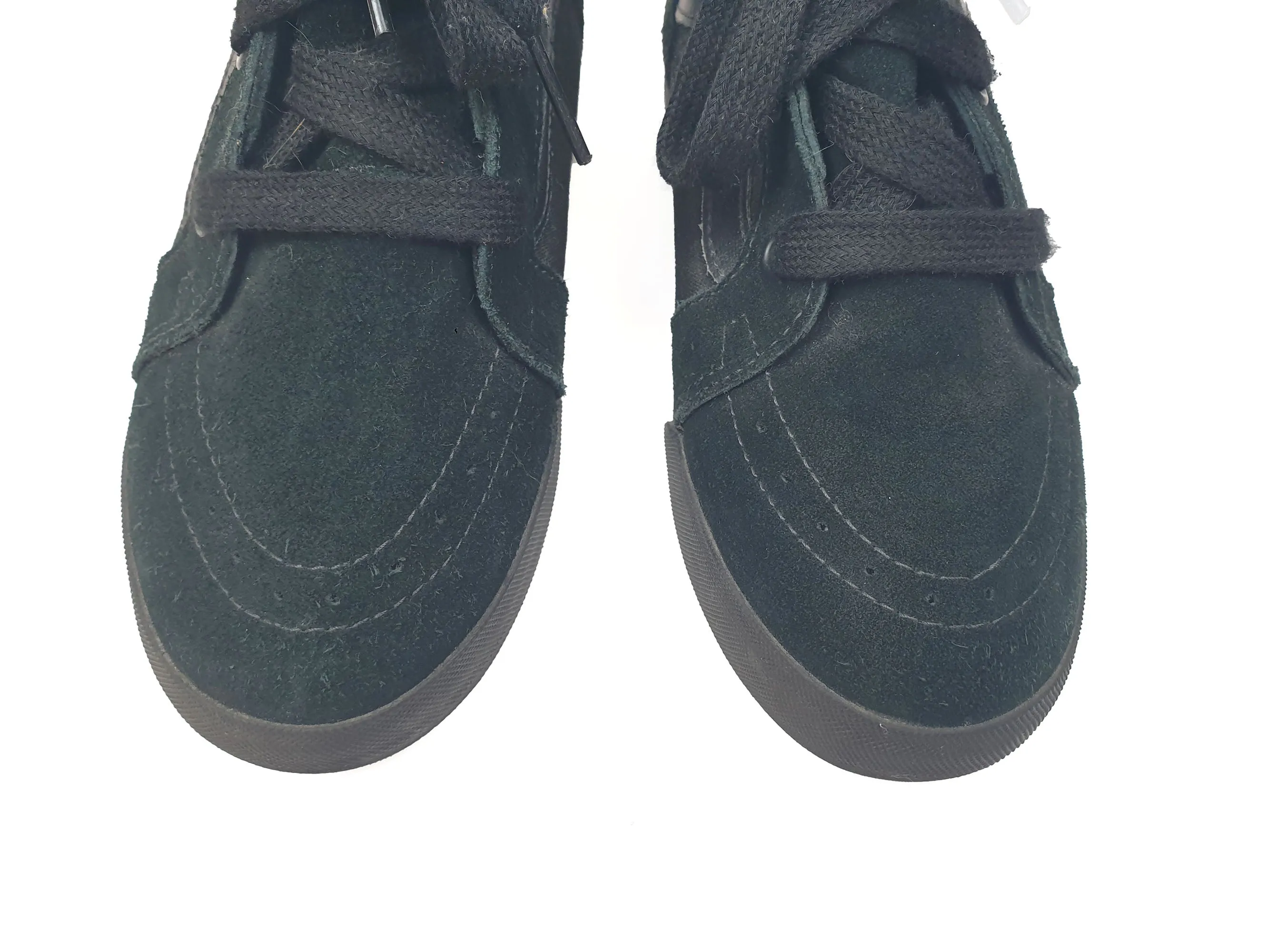 Vans black wedge high top shoes size 10.5