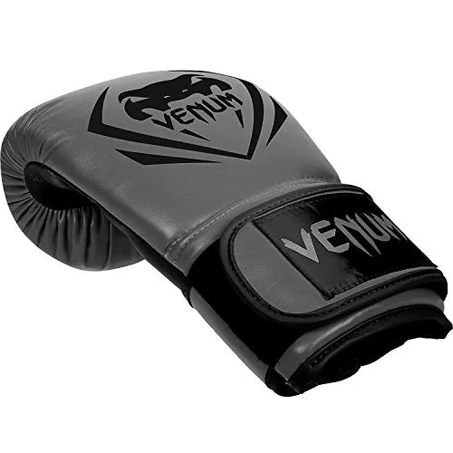 Venum US-VENUM-2053-Grey-14oz Contender Boxing Gloves, Men's 14oz (Grey)