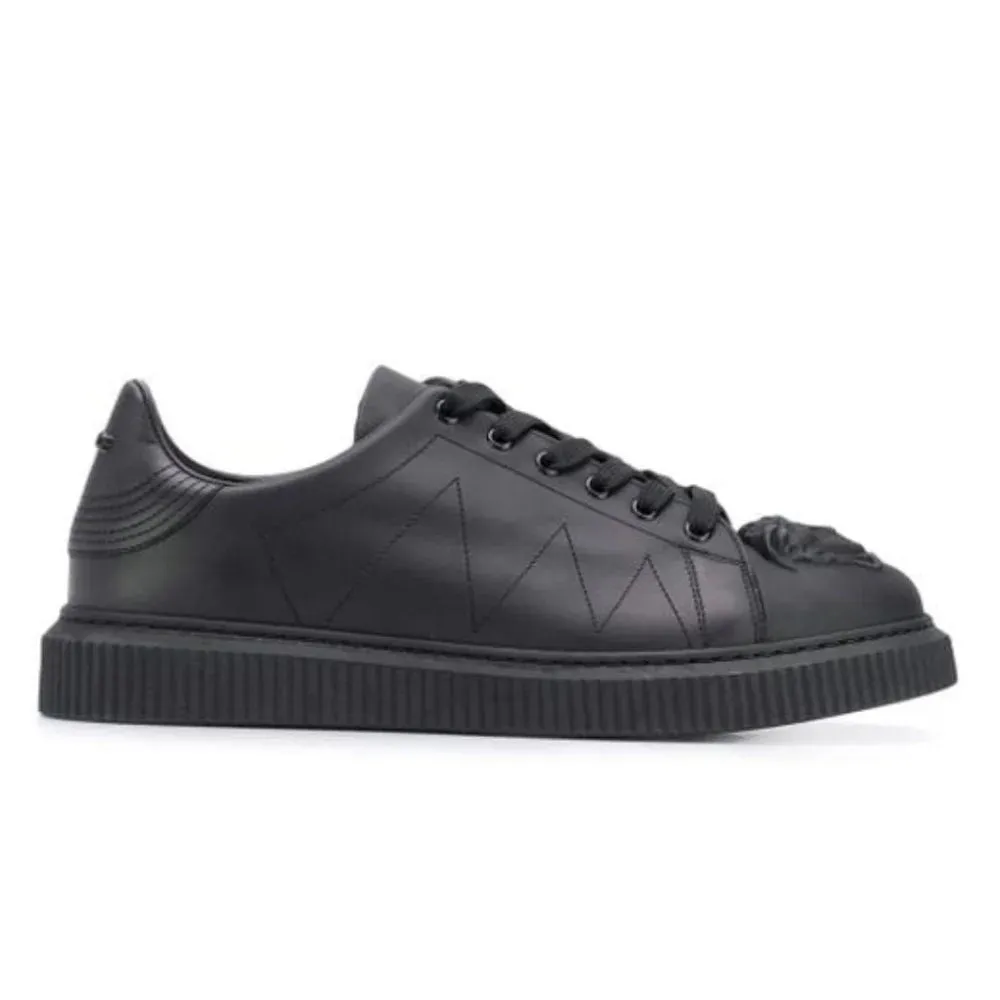 VERSACE Mainline Oversized Medusa Trainers - BLKBLK