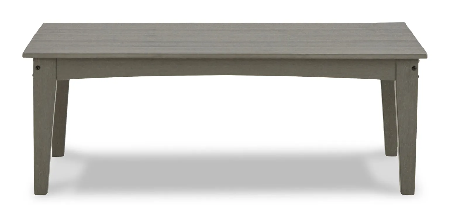 Visola Outdoor Sofa and Loveseat with 2 Lounge Chairs and End Table