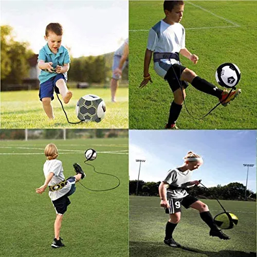 Volleyball Training Equipment Aid, Solo Soccer Trainer, Solo Practice Trainer for Serving, Setting, Spiking and Arm Swing, Returns Ball After Every Swing for Beginners & Pro