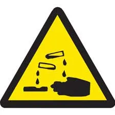 Warning Labels - Picto: Acid