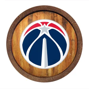 Washington Wizards: "Faux" Barrel Top Sign