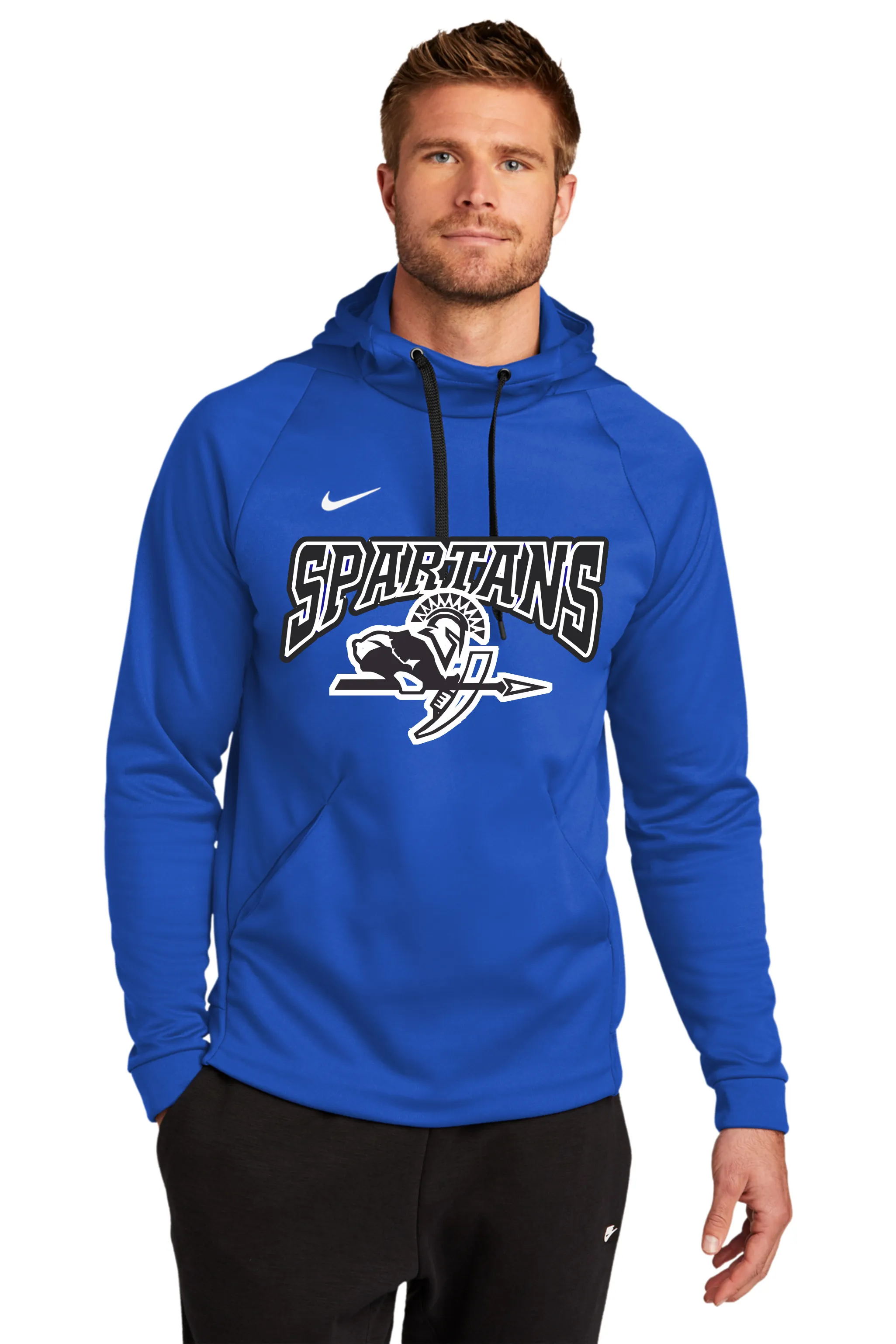 West McDowell Spartan Nike Dri Fit Hoodie
