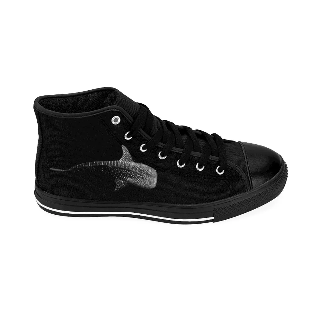 Whale Shark Ninja Men's High-top Sneakers