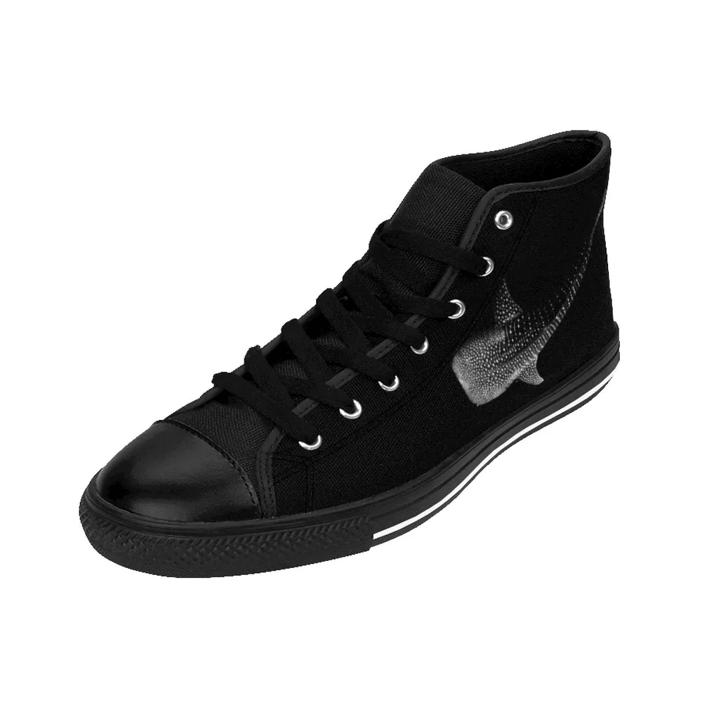 Whale Shark Ninja Men's High-top Sneakers