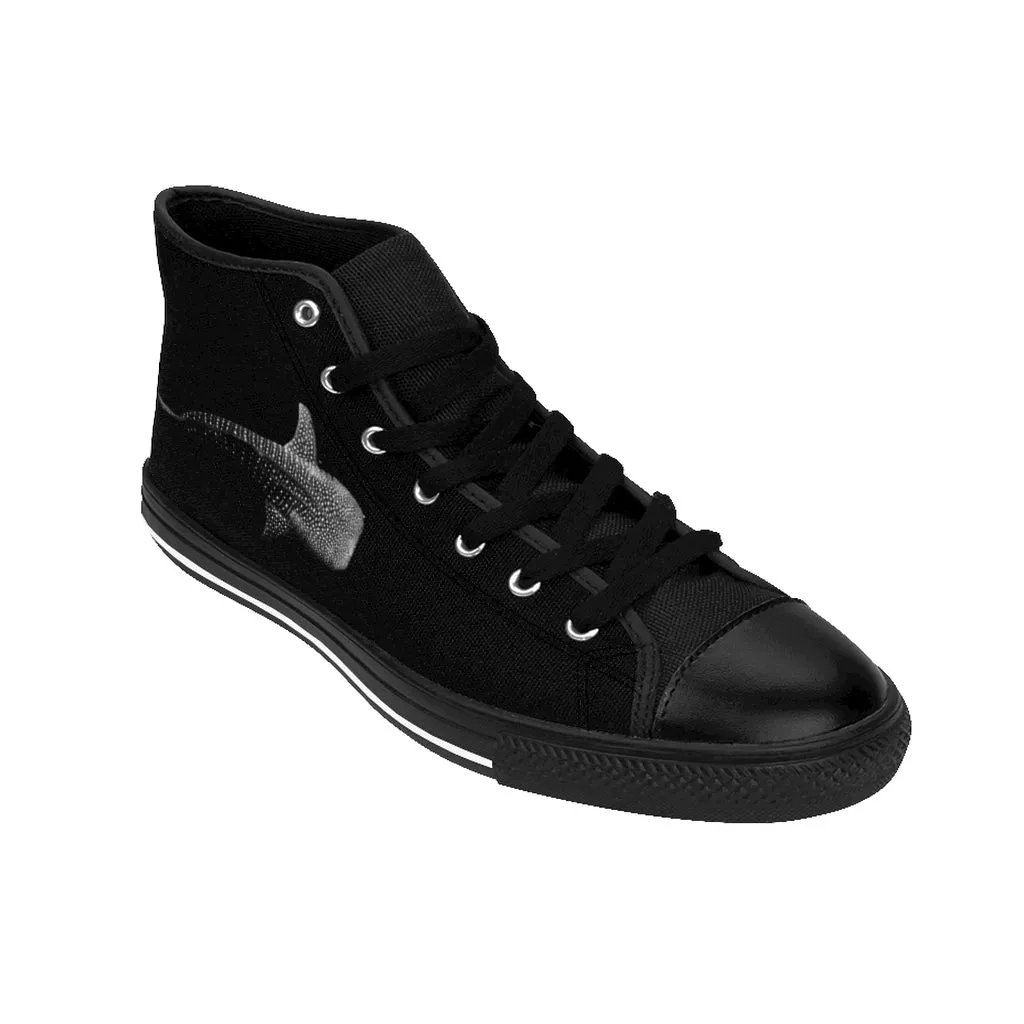 Whale Shark Ninja Men's High-top Sneakers