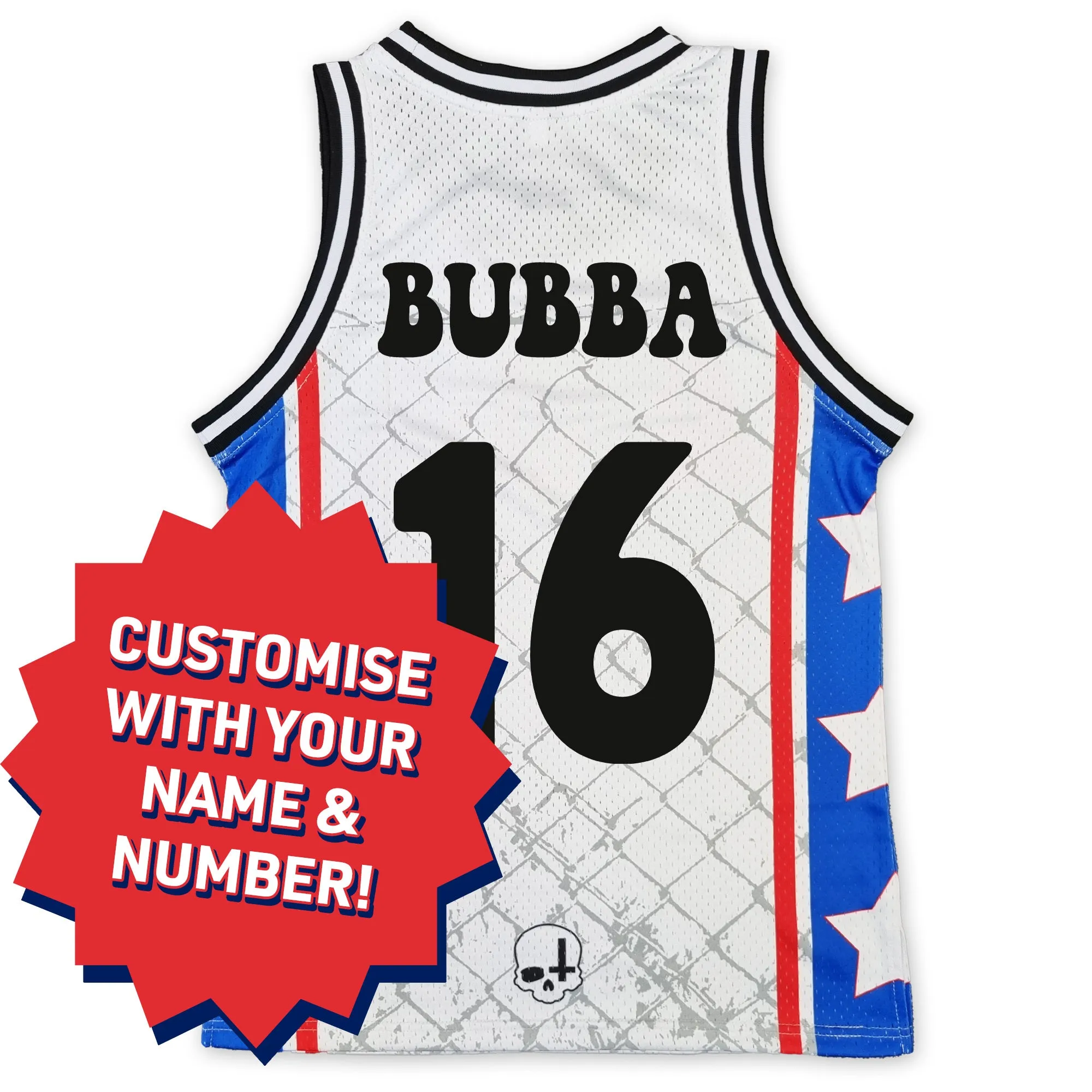 Whitetrash Allstars Mesh Tank