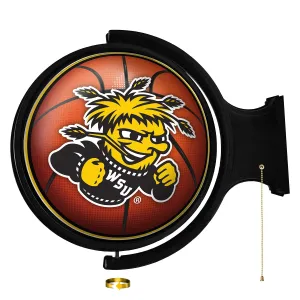 Wichita State Shockers: Basketball - Original Round Rotating Lighted Wall Sign