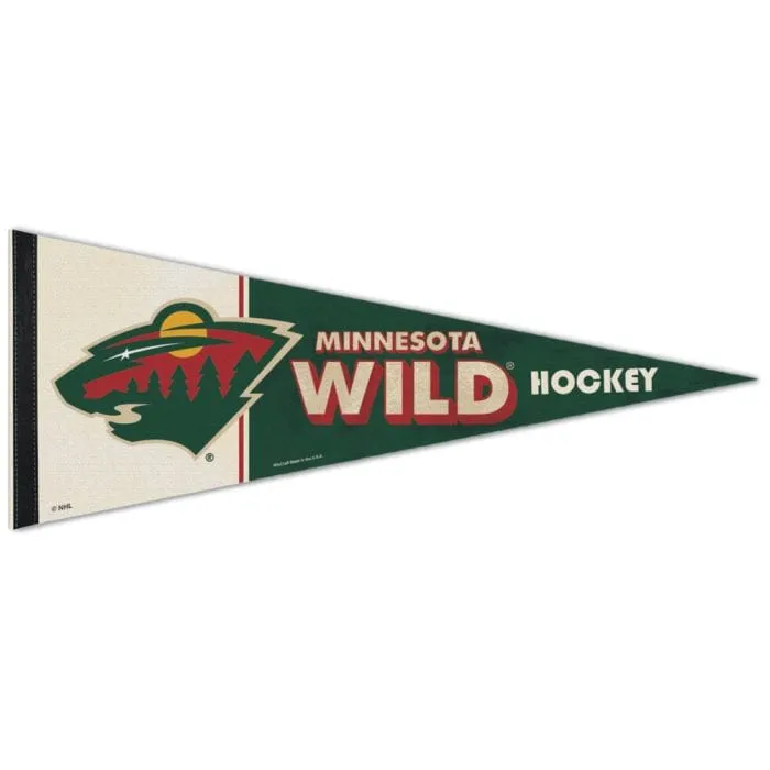 Wincraft NHL Vintage Premium Pennant - Minnesota Wild