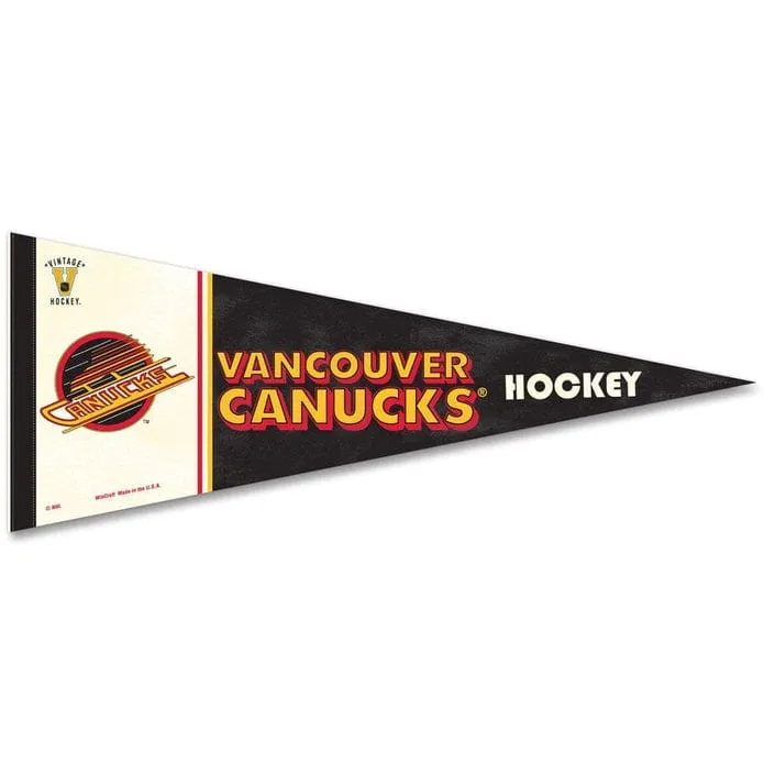 Wincraft NHL Vintage Premium Pennant - Vancouver Canucks