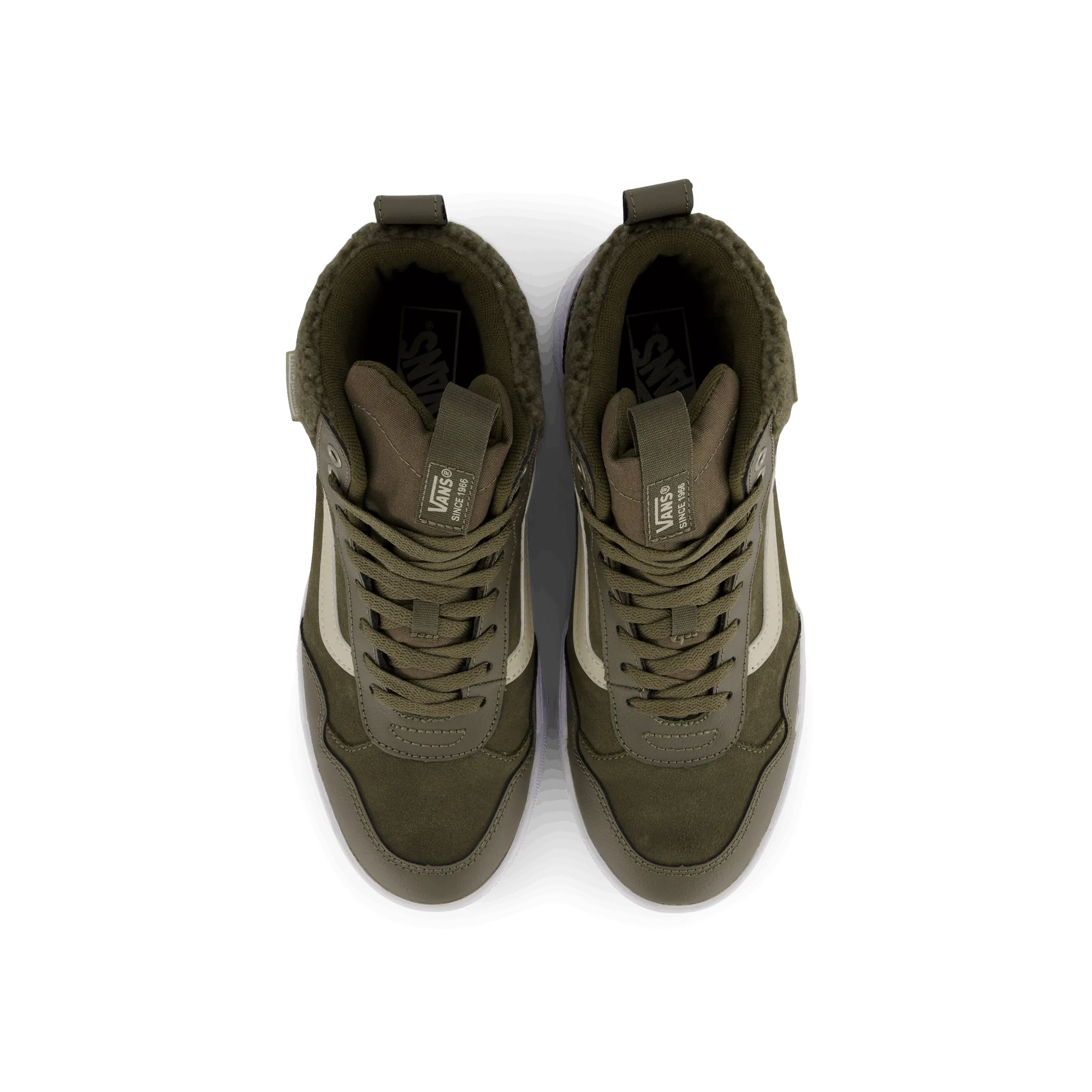 Wm Range Exp Hi Vansguard Leather/suede Dark Olive
