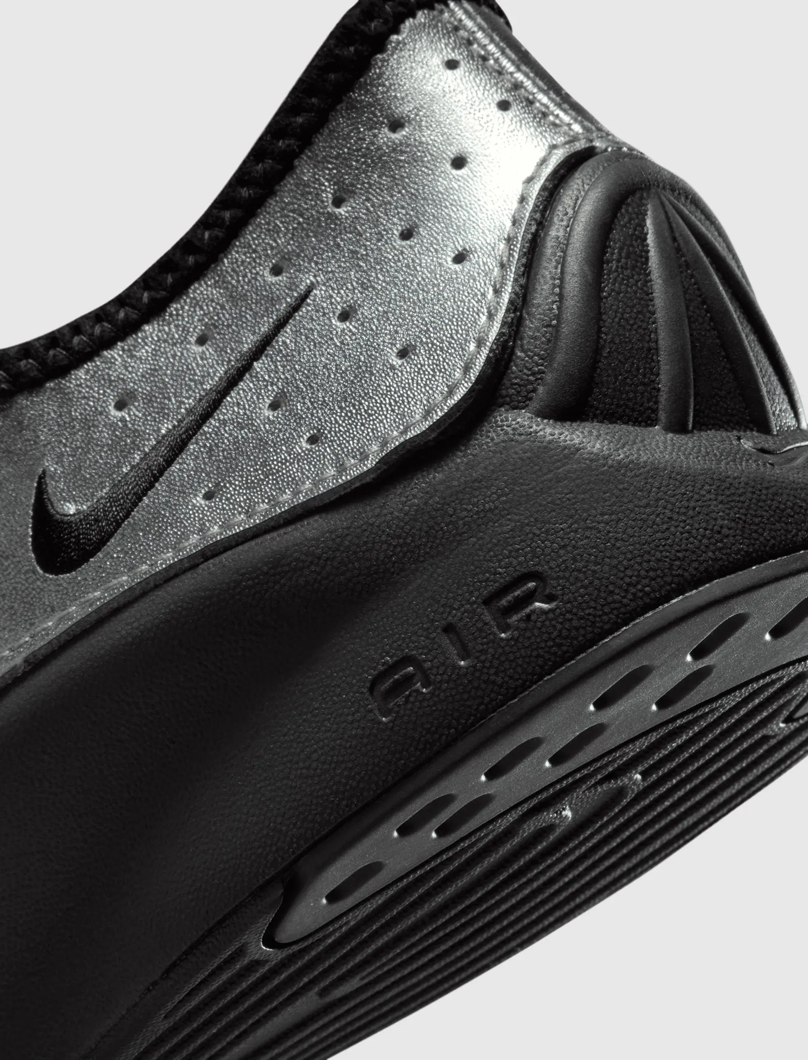 WOMEN'S AIR SUPERFLY "METALLIC SILVER/BLACK"