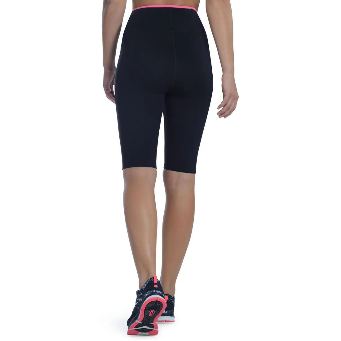 Women's Cardio Fitness Sweat Shorts - Black