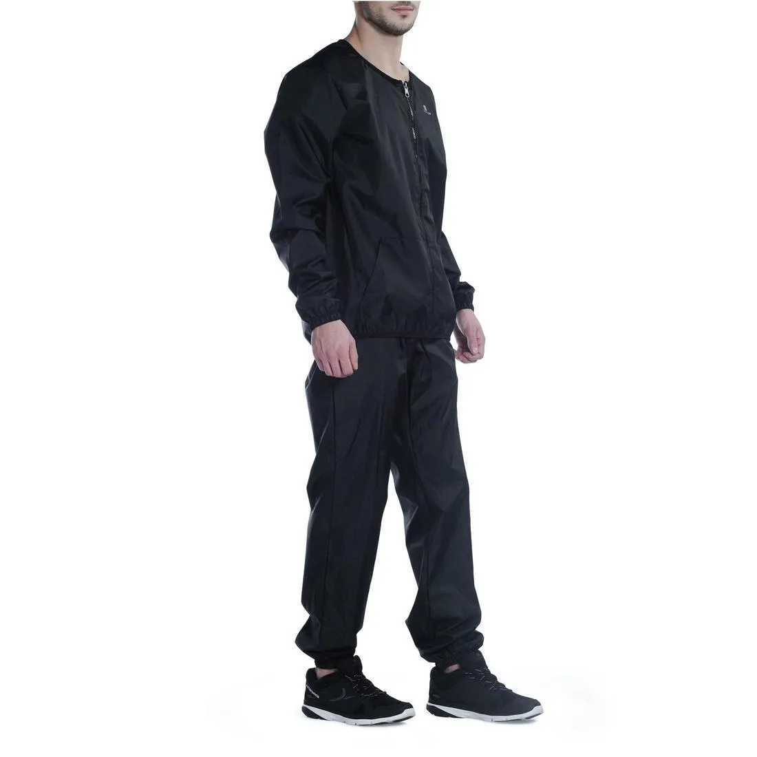 Women's Cardio Fitness Sweatsuit - Black