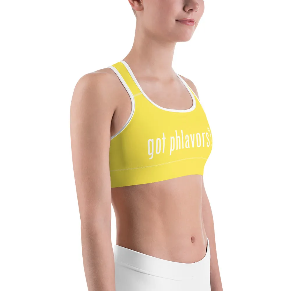 Women's Got Phlavors? Sports Bra