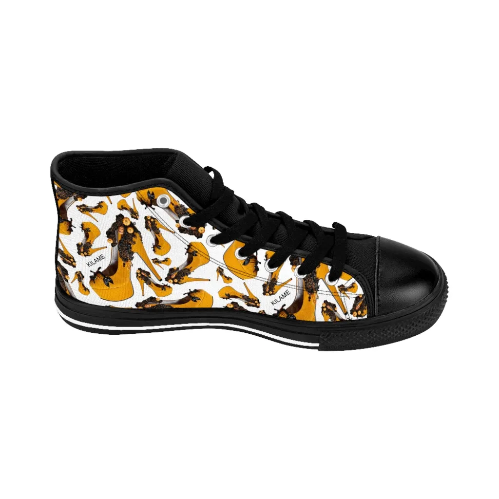 Women's High-top Sneakers 'Halloween shoes'