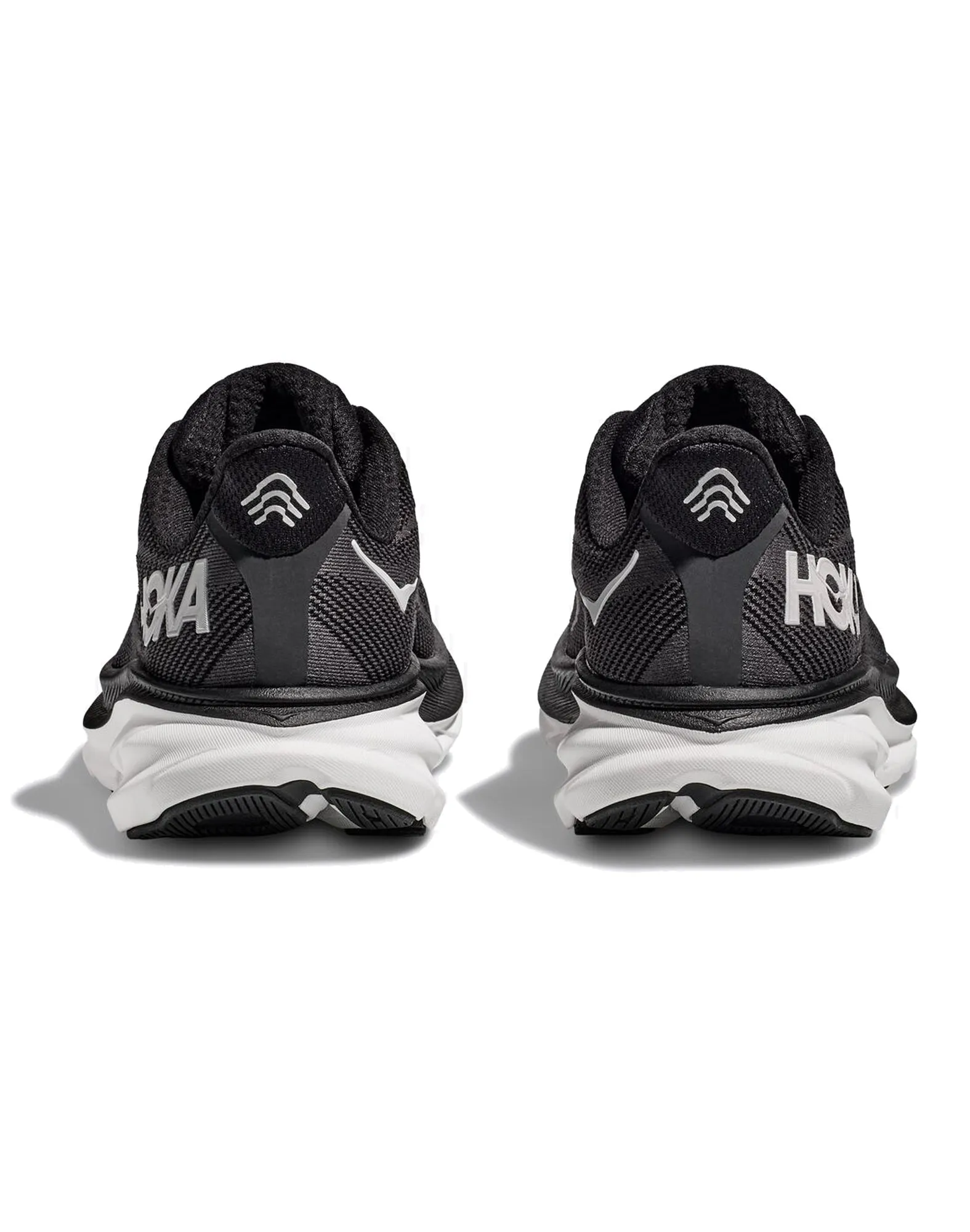 Women's Hoka Clifton 9 Black / White || Femmes Hoka Clifton 9 Black / White