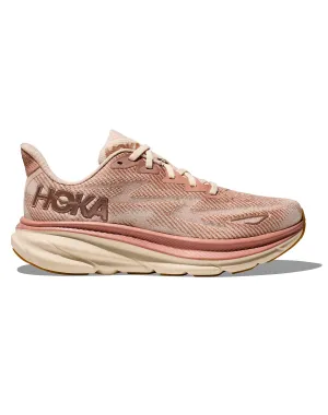 Women's Hoka Clifton 9 Sandstone / Cream || Femmes Hoka Clifton 9 Sandstone / Cream