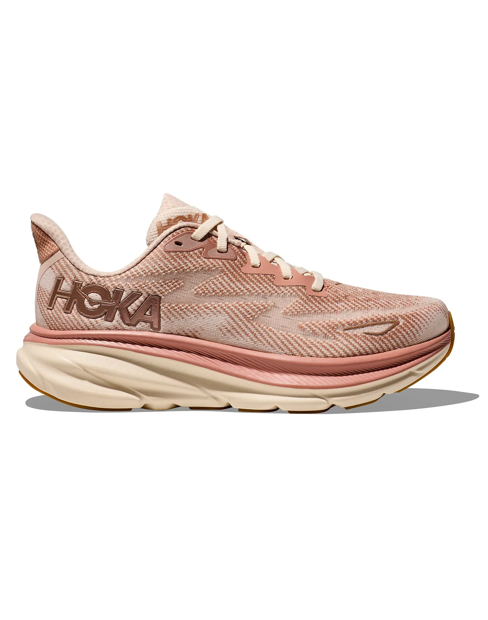 Women's Hoka Clifton 9 Sandstone / Cream || Femmes Hoka Clifton 9 Sandstone / Cream