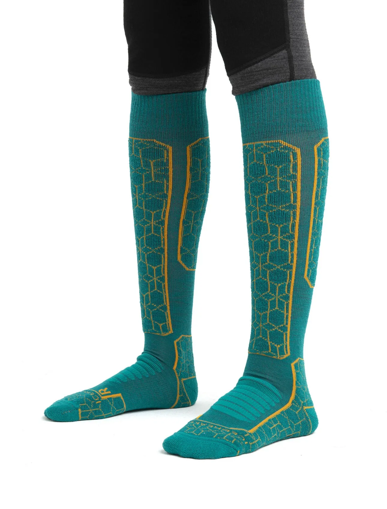 Women's Merino Ski  Medium Over the Calf Alpine Geo
