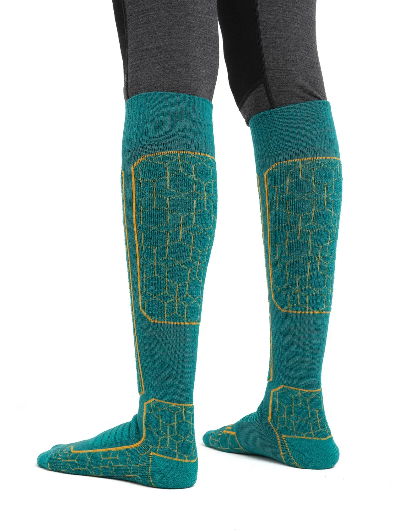 Women's Merino Ski  Medium Over the Calf Alpine Geo