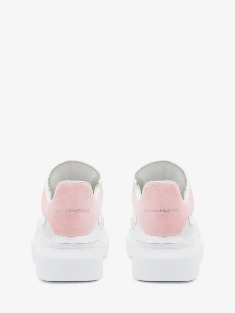 Women's Oversized Sneaker in White/Cherry Blossom Pink