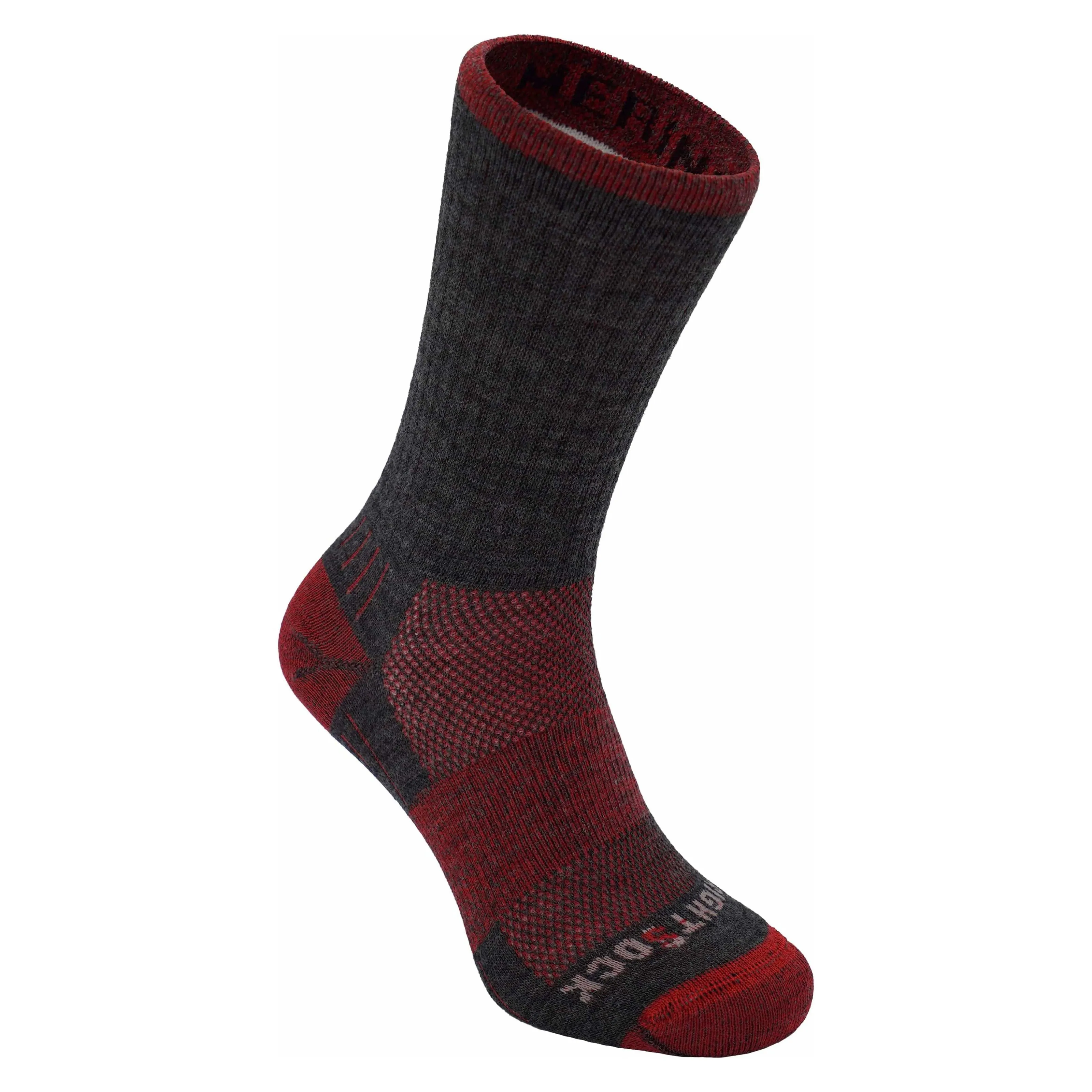 Wrightsock Double-Layer Merino Escape Midweight Crew Socks