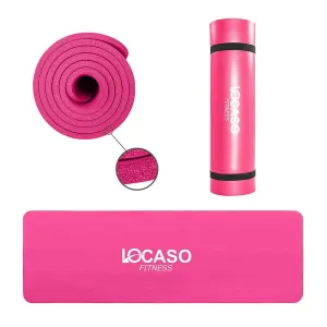 Yoga Mat with Carrier Strap - 1/2 Pack
