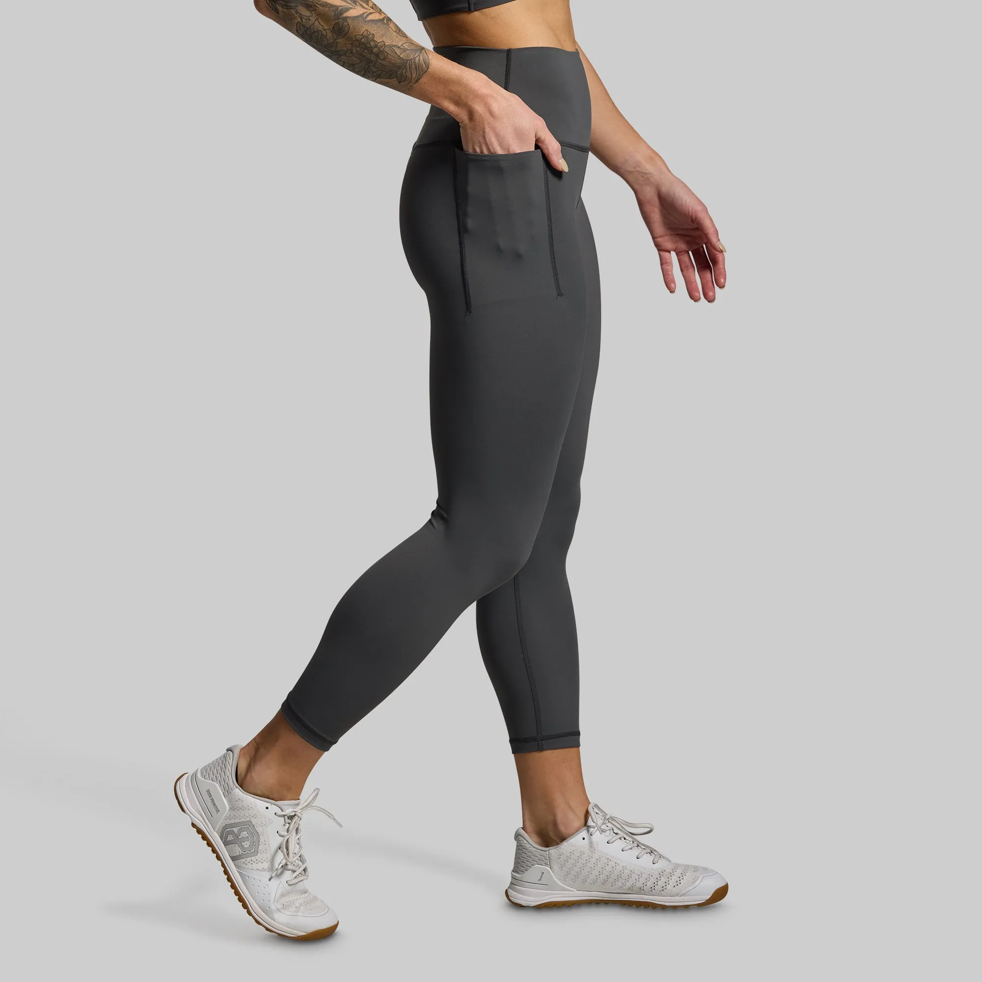 Your Go To Legging 2.0 w/ Pockets Set (Gunmetal)
