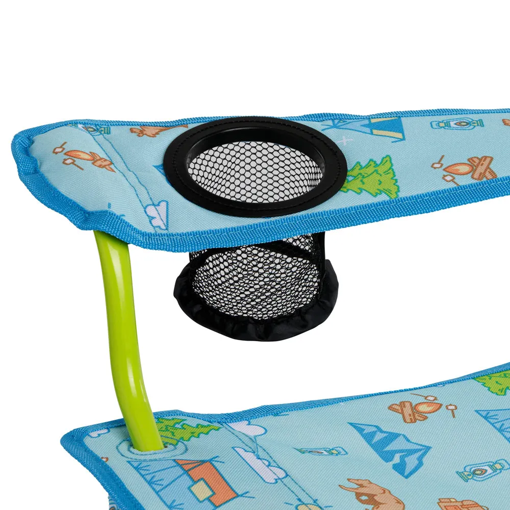 Youth Kids' Camping Chair - Blue