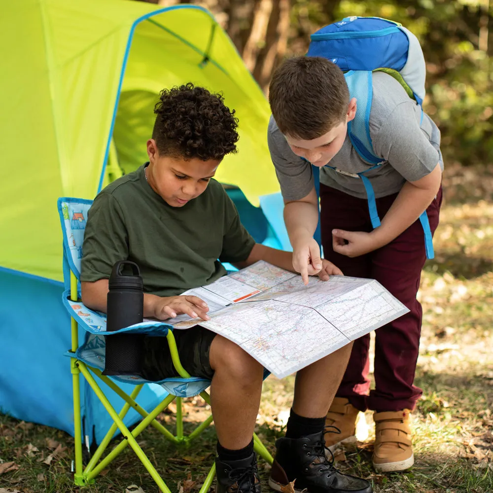 Youth Kids' Camping Chair - Blue