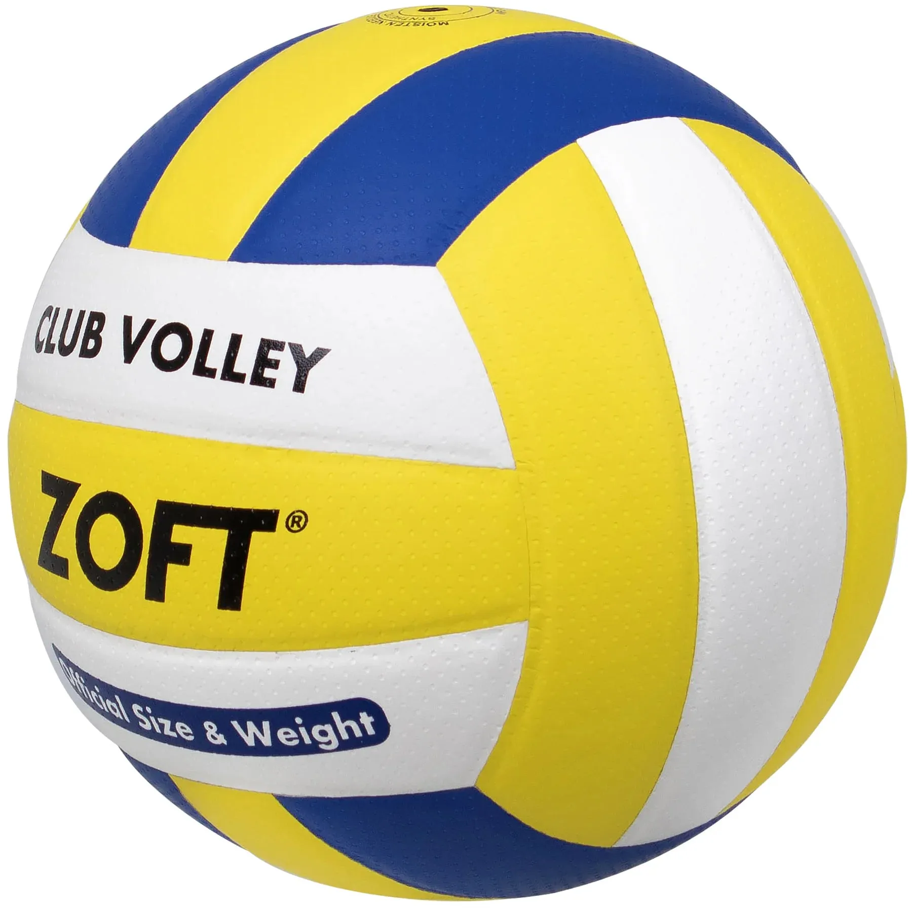 Zoft Official Club Size and Weight Volleyball | 10 Pack
