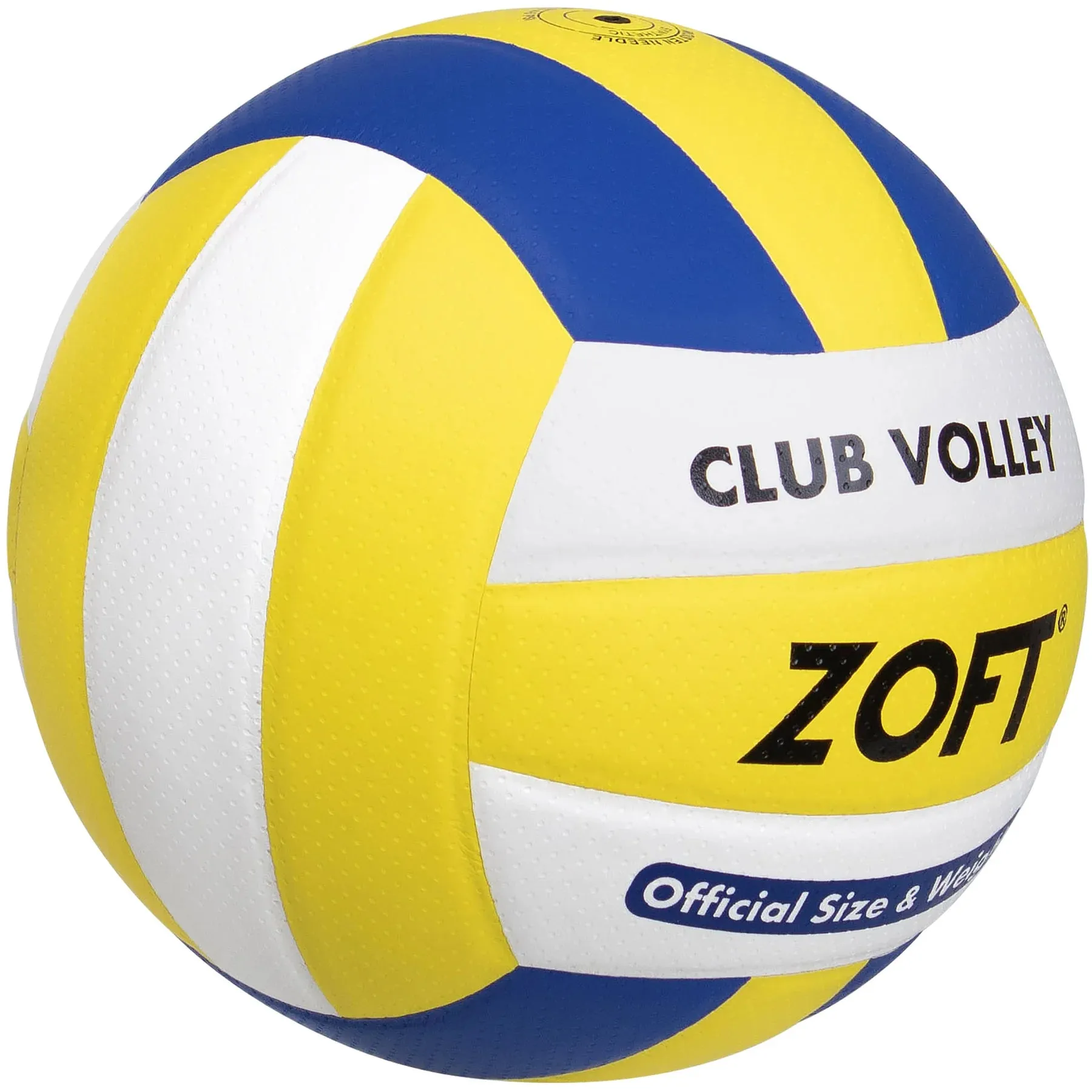 Zoft Official Club Size and Weight Volleyball | 10 Pack